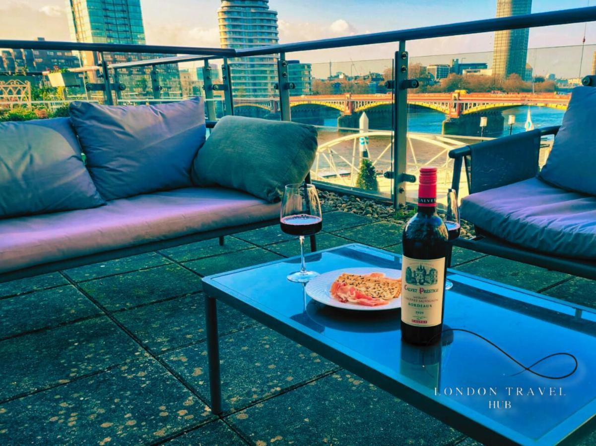 Central London 2 Bedroom Us Embassy London Eye And Riverside View Panoramic Balcony Luaran gambar