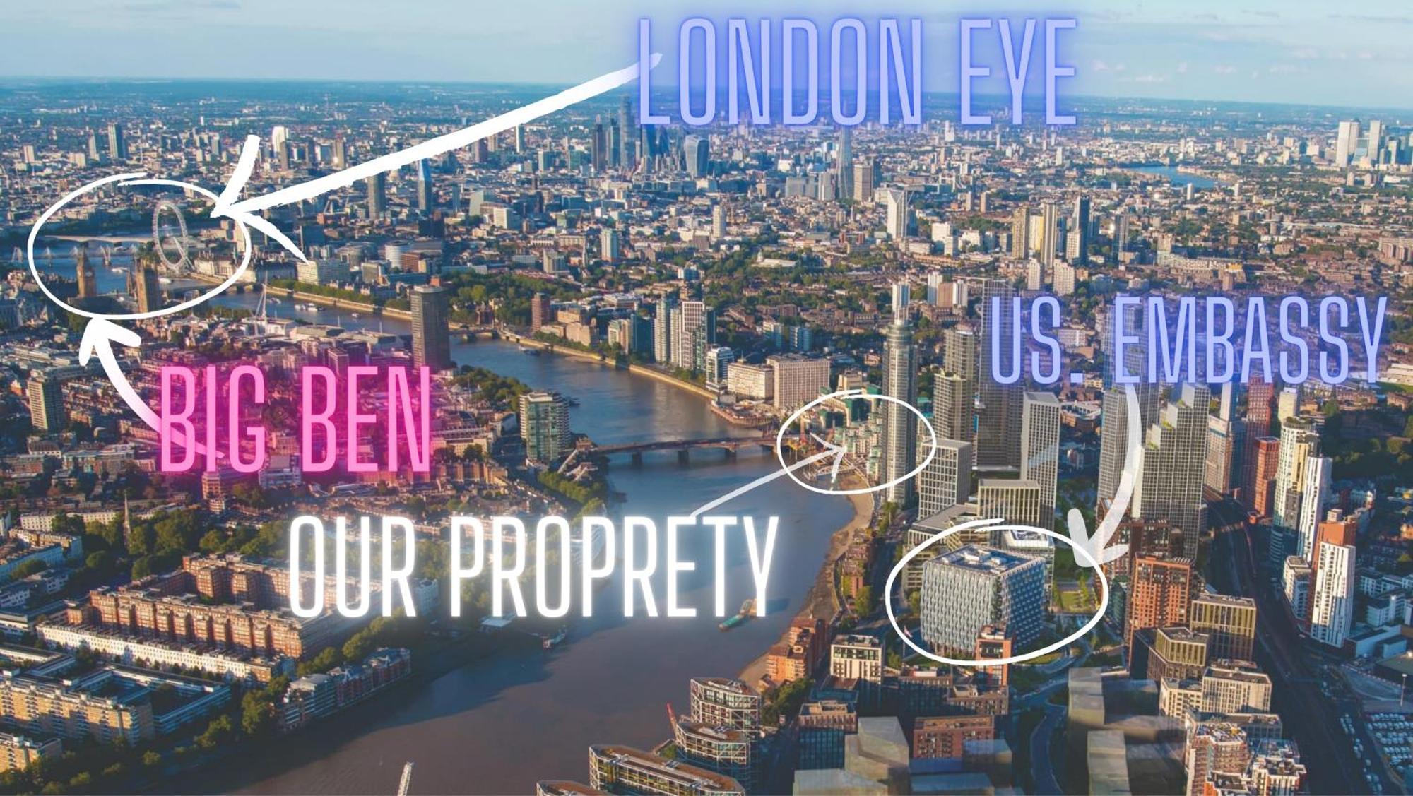 Central London 2 Bedroom Us Embassy London Eye And Riverside View Panoramic Balcony Luaran gambar